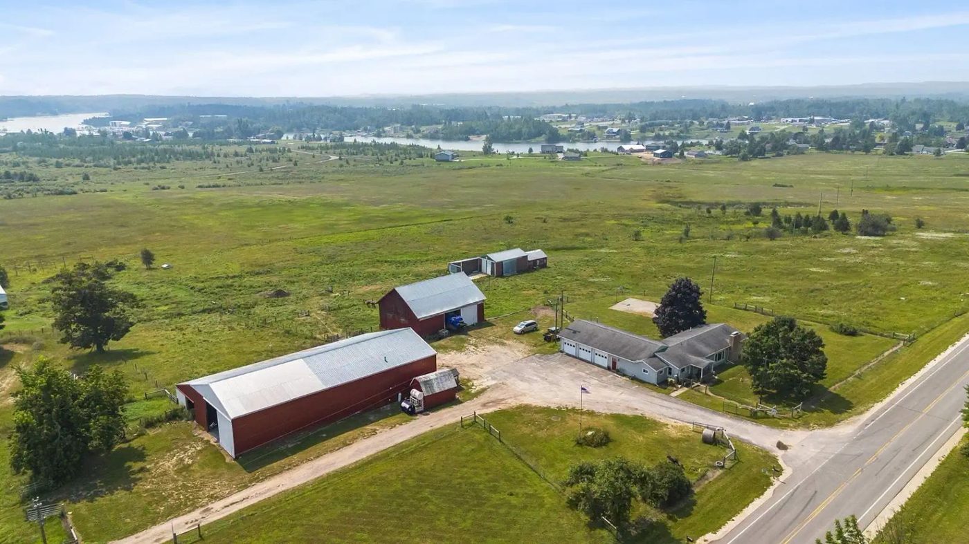 73 Acres of Agricultural Land with Home for Sale in Cheboygan, Michigan - LandSearch